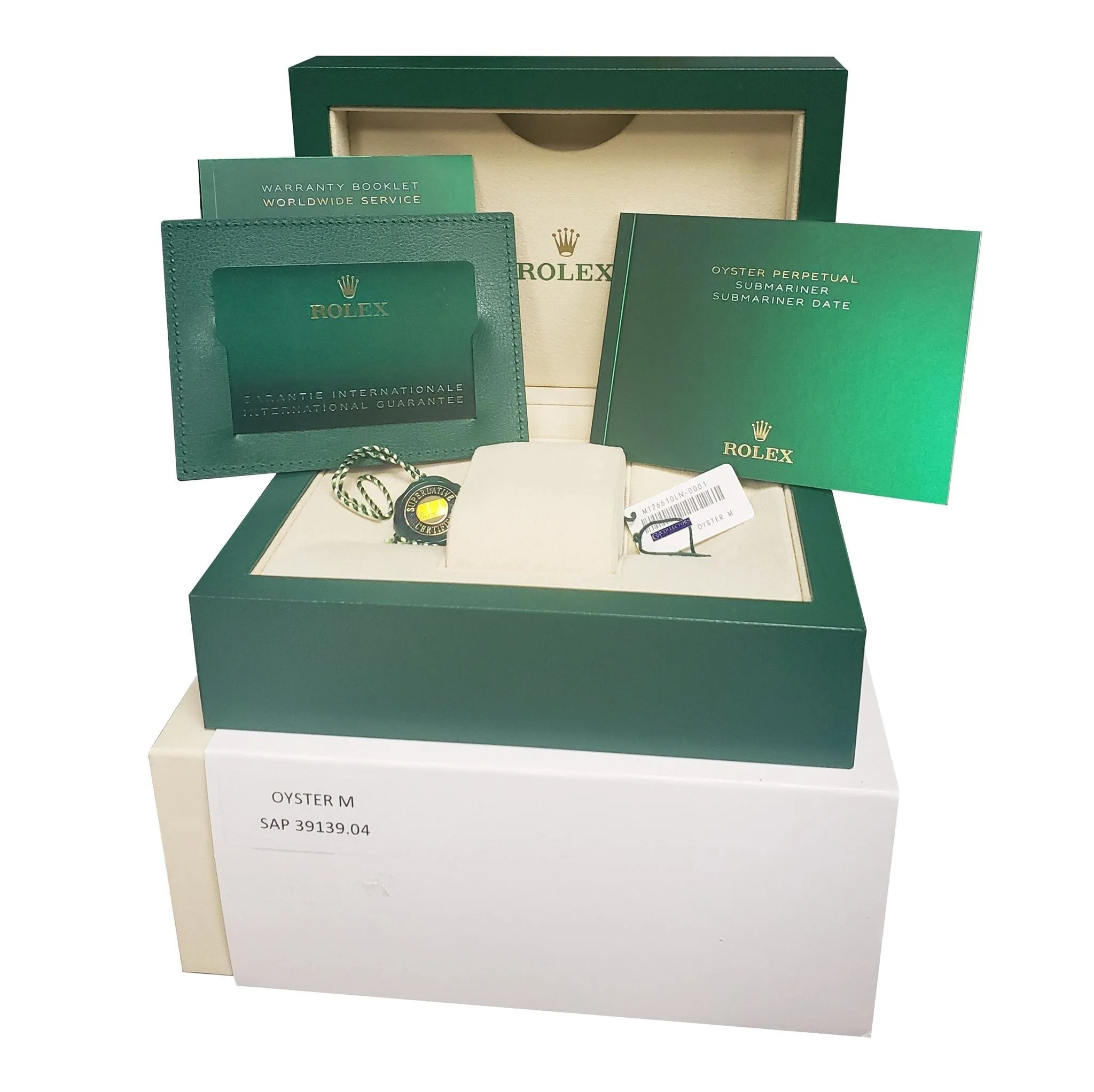 BRAND NEW APR. 2022 Rolex Submariner 41 Date Steel Black Ceramic Watch 126610 LN
