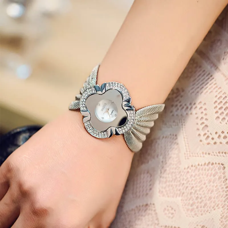 Bright Diamond Butterfly Net Watch