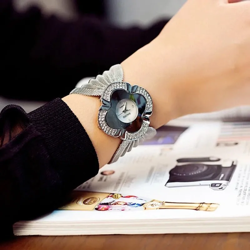 Bright Diamond Butterfly Net Watch
