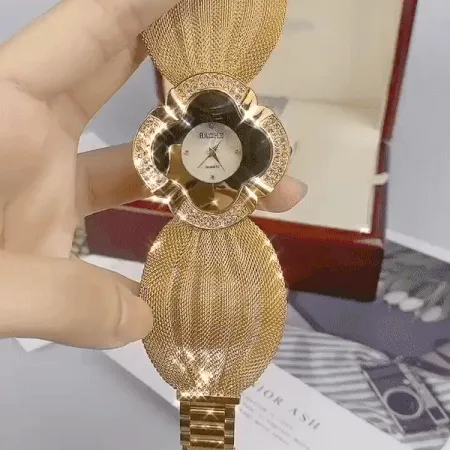 Bright Diamond Butterfly Net Watch