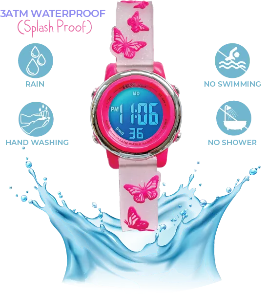 Butterfly Light Up Watch