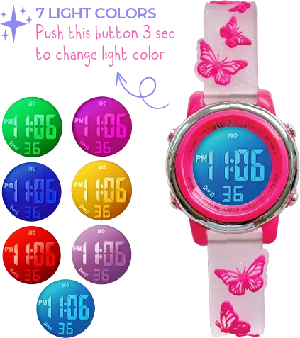 Butterfly Light Up Watch