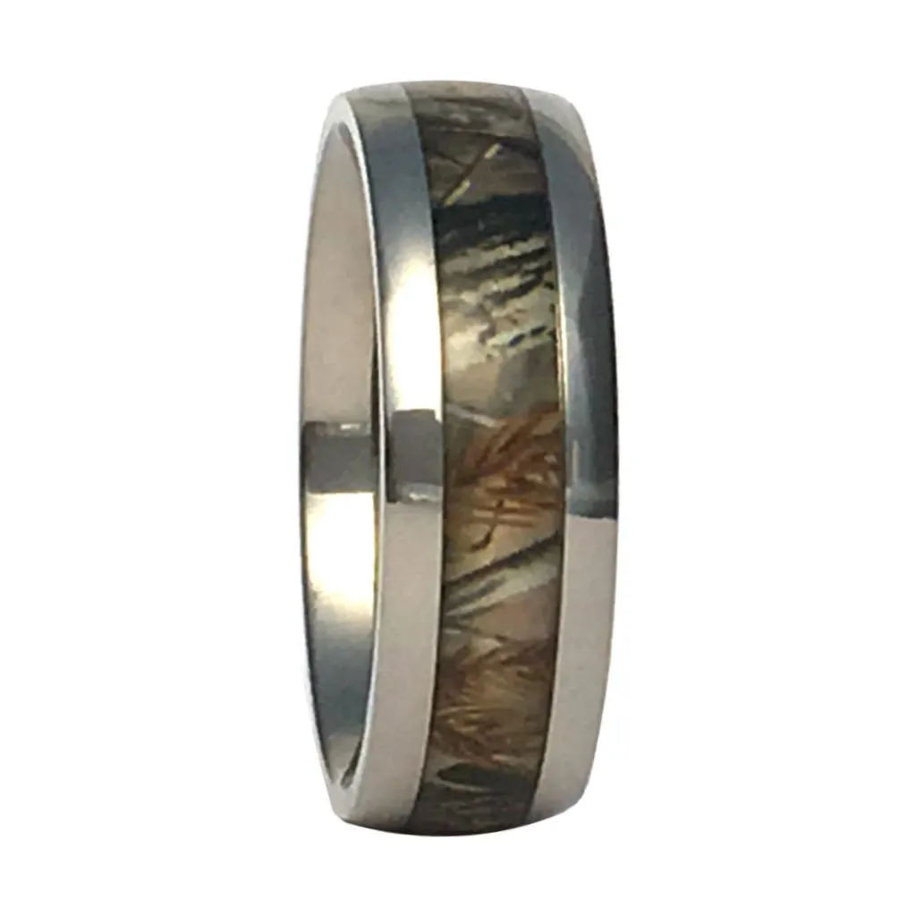 Camo Titanium Ring