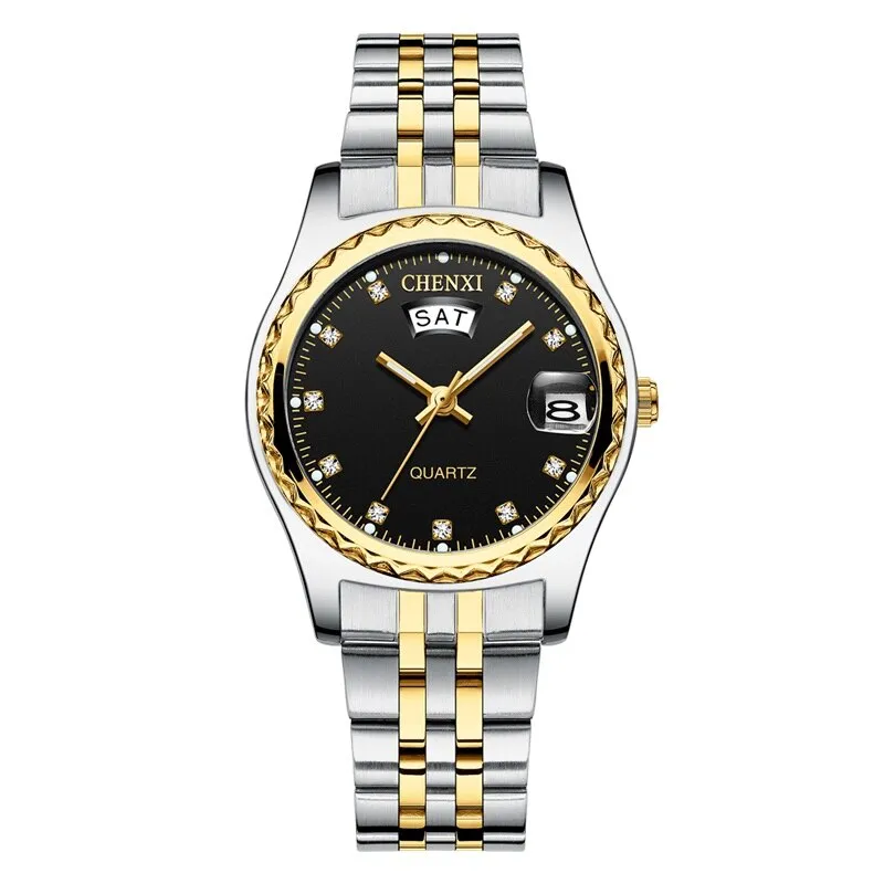 CHENXI Women Fashion Watches Ladies Gold Bracelet Wrist Watches Luxury Brand Gifts For Women Quartz Wristwatches Reloj Mujer