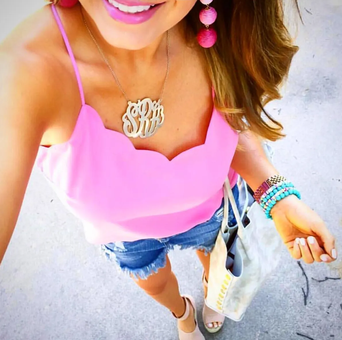 Cheshire Monogram Necklace