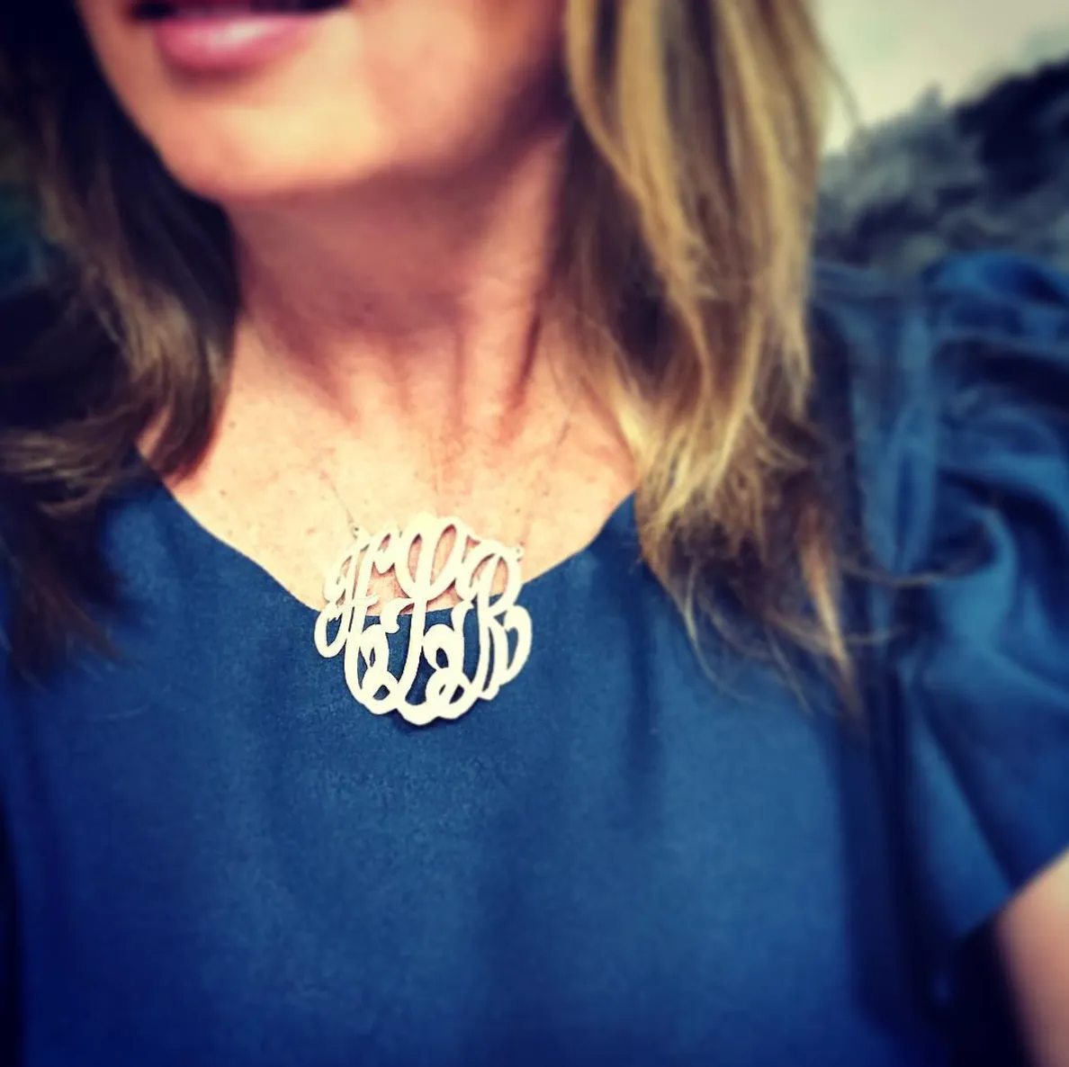 Cheshire Monogram Necklace