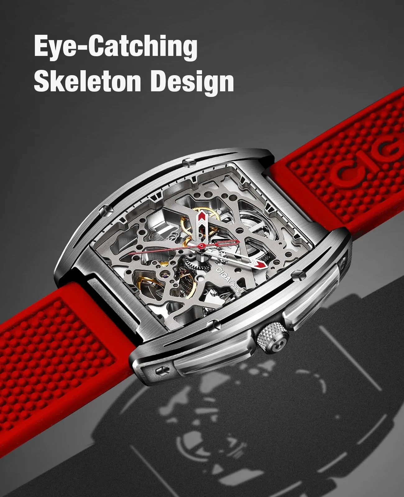 CIGA DESIGN Z Series Edge Automatic Watch for Gents - Z031-SISI-W15RE