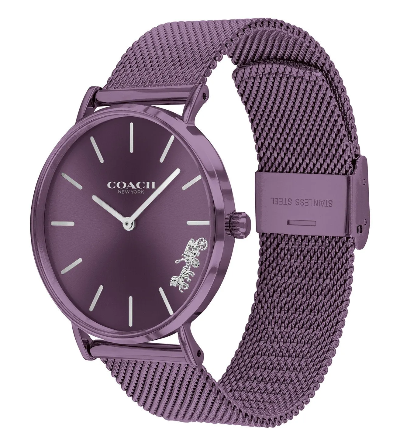 Coach Perry Purple Dial Women's Watch 14503484