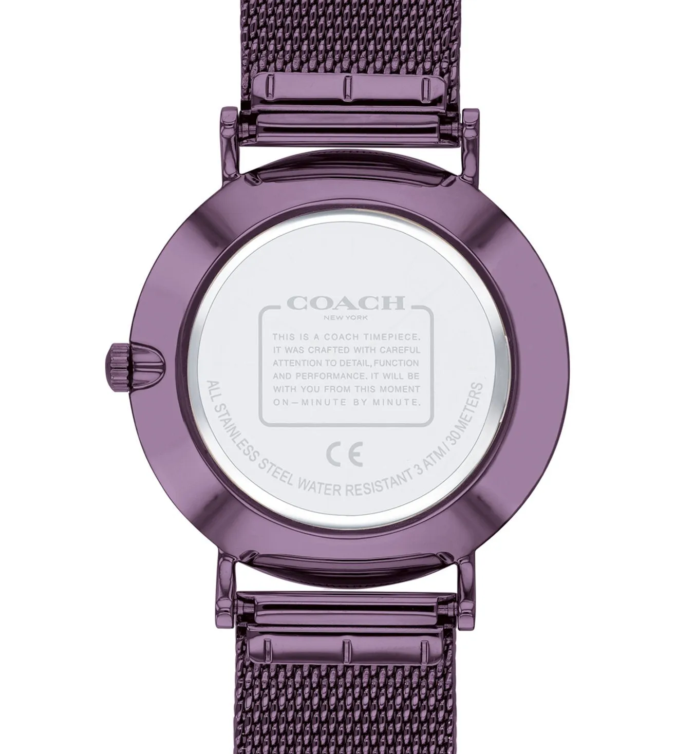 Coach Perry Purple Dial Women's Watch 14503484