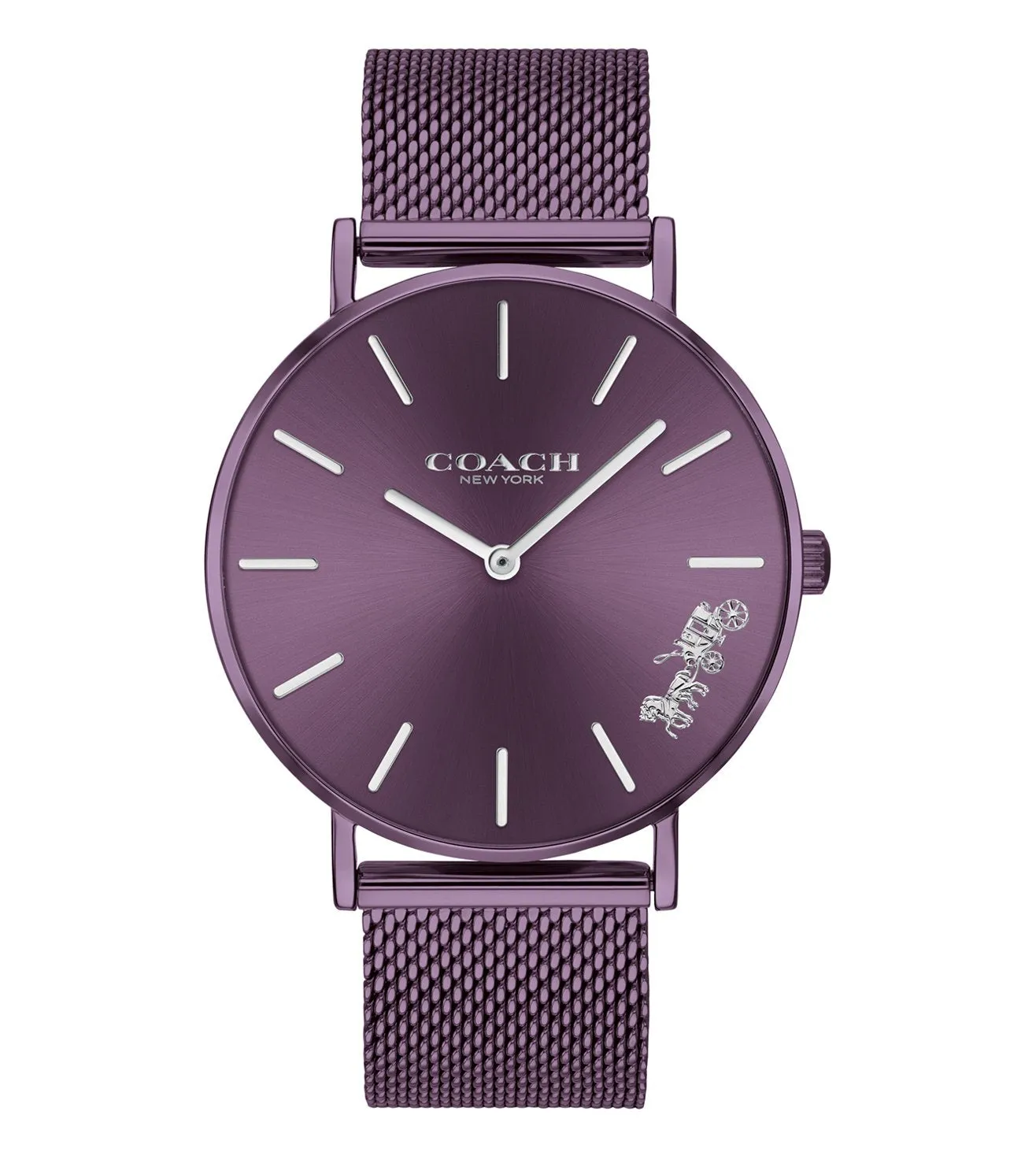 Coach Perry Purple Dial Women's Watch 14503484