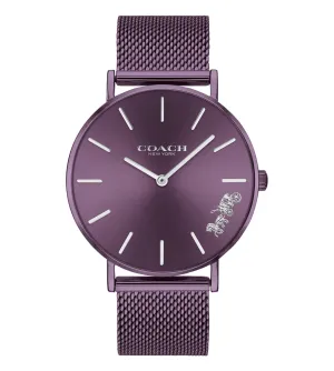 Coach Perry Purple Dial Women's Watch 14503484