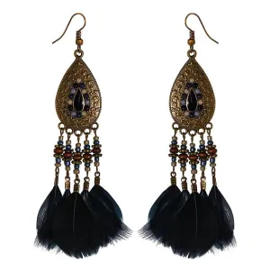 Coco Cay Feather Earrings