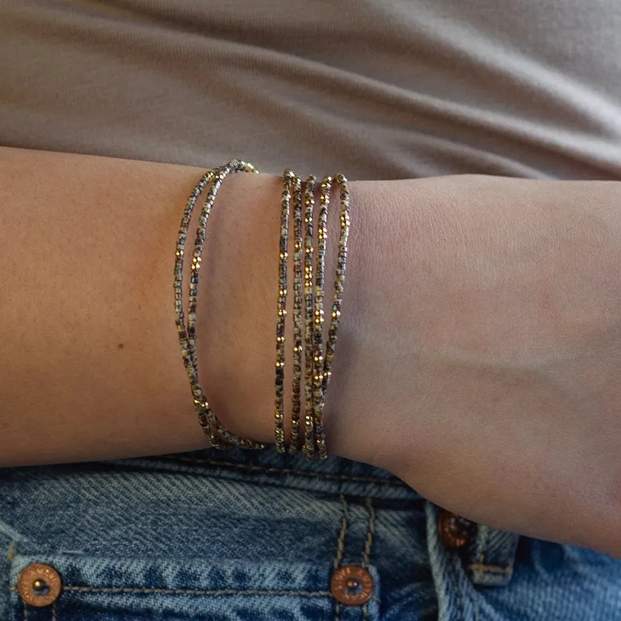 Confetti Bangle - Tortoise