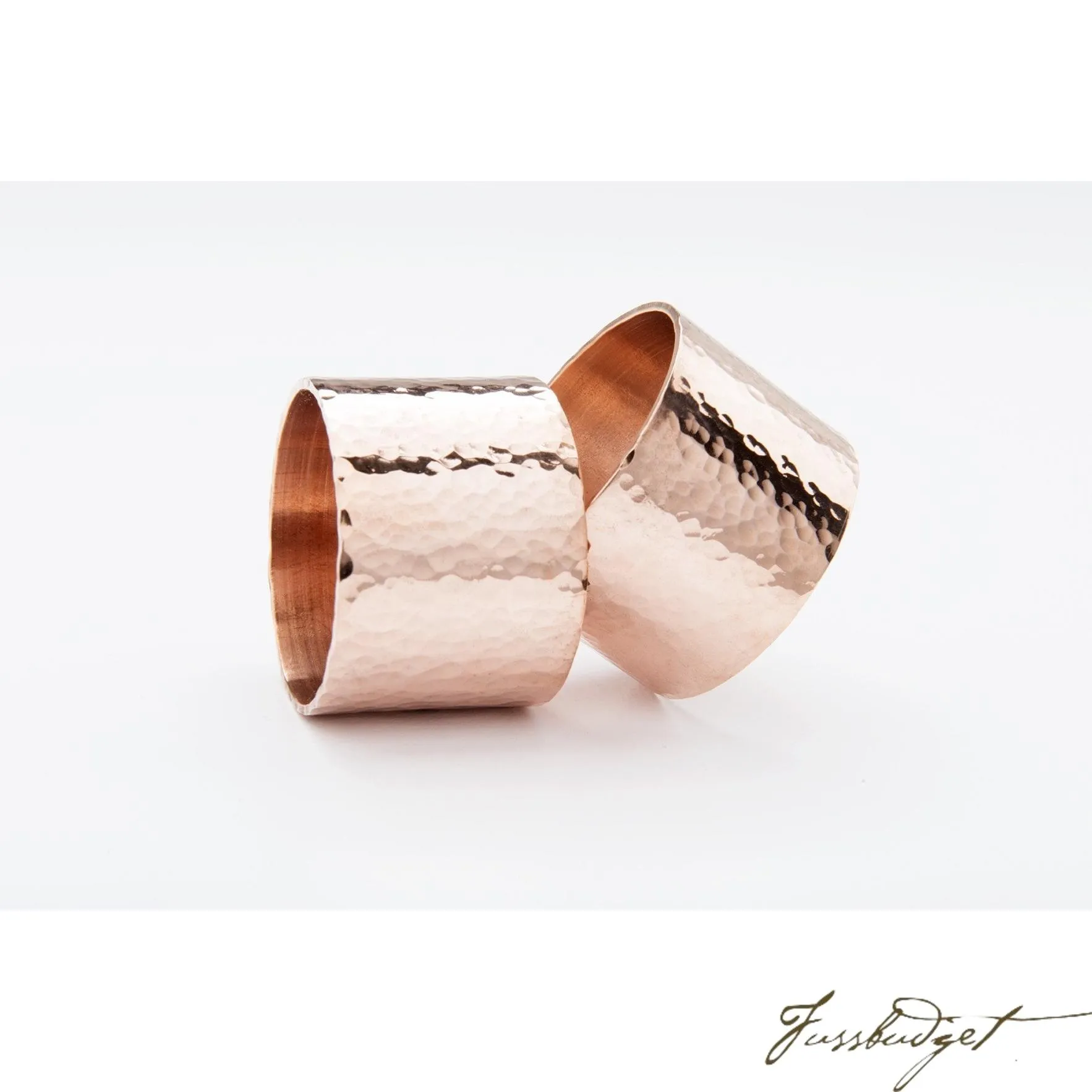 Copper Planished Napkin Ring