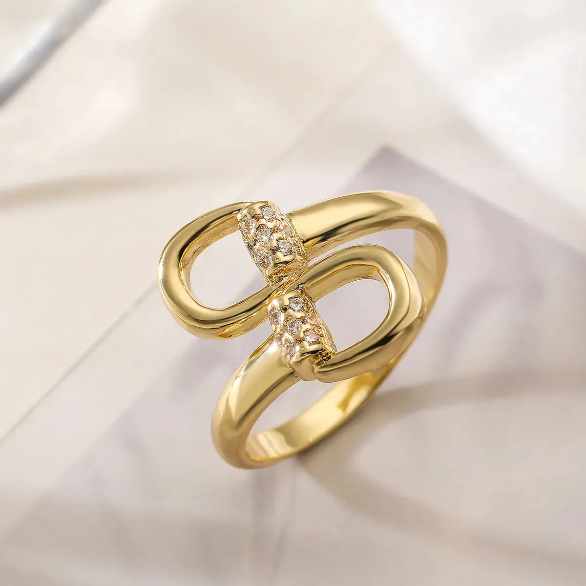Copper Solid Color Rings