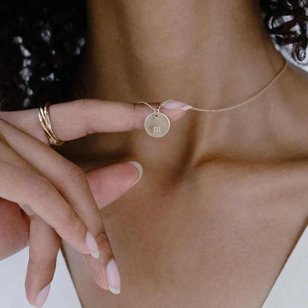 Cota Personalized Lowercase Necklace
