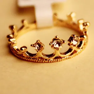 Crystal Crown Ring