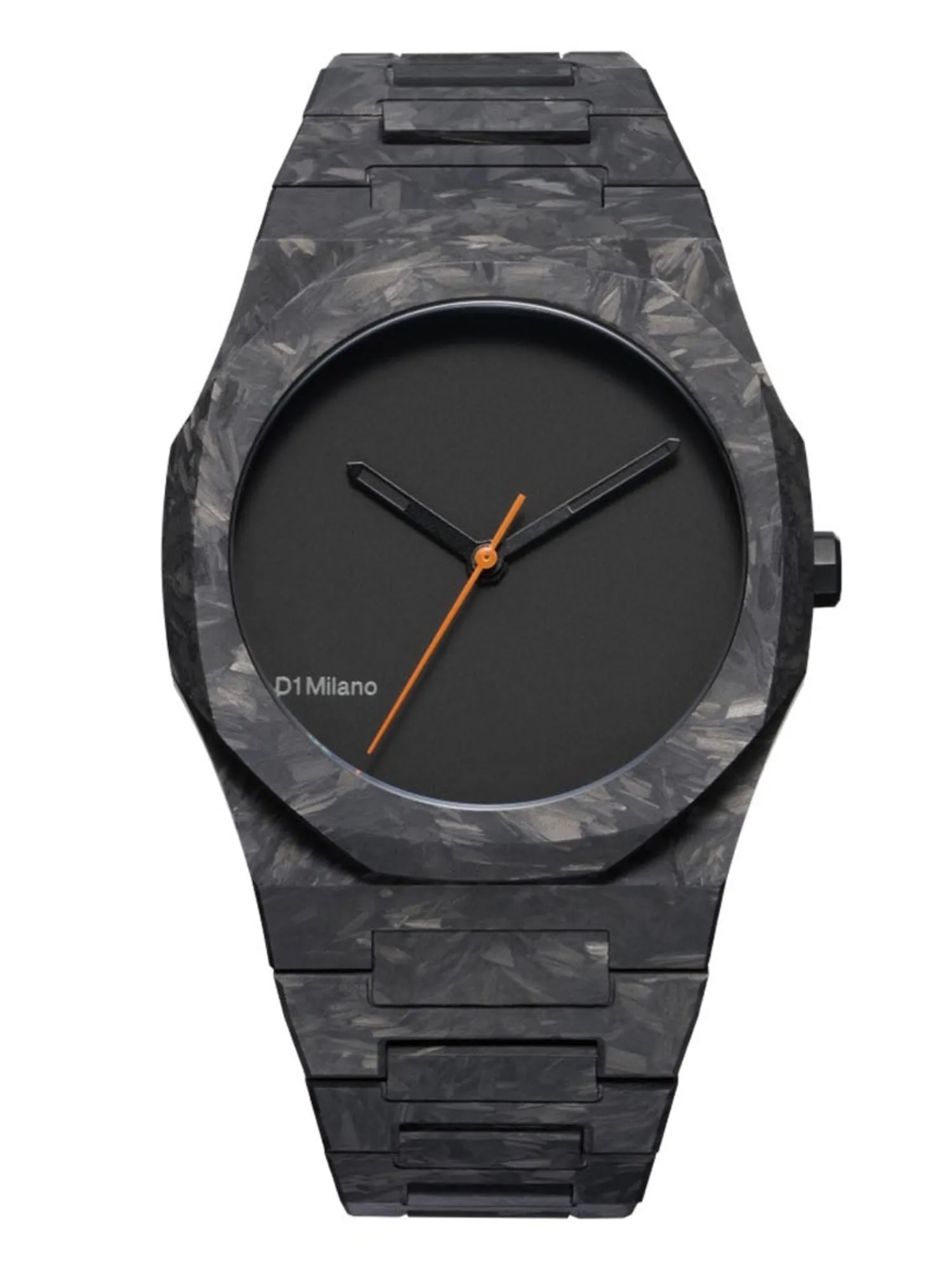 D1 Milano CARBONIO Black Dial Quartz Analog Watch - For Gents CRBJ01