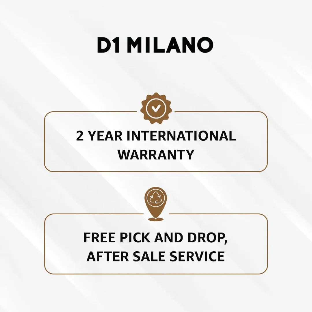 D1 Milano POLYCARBON Black Dial Quartz Analog Watch - For Gents PCBU11