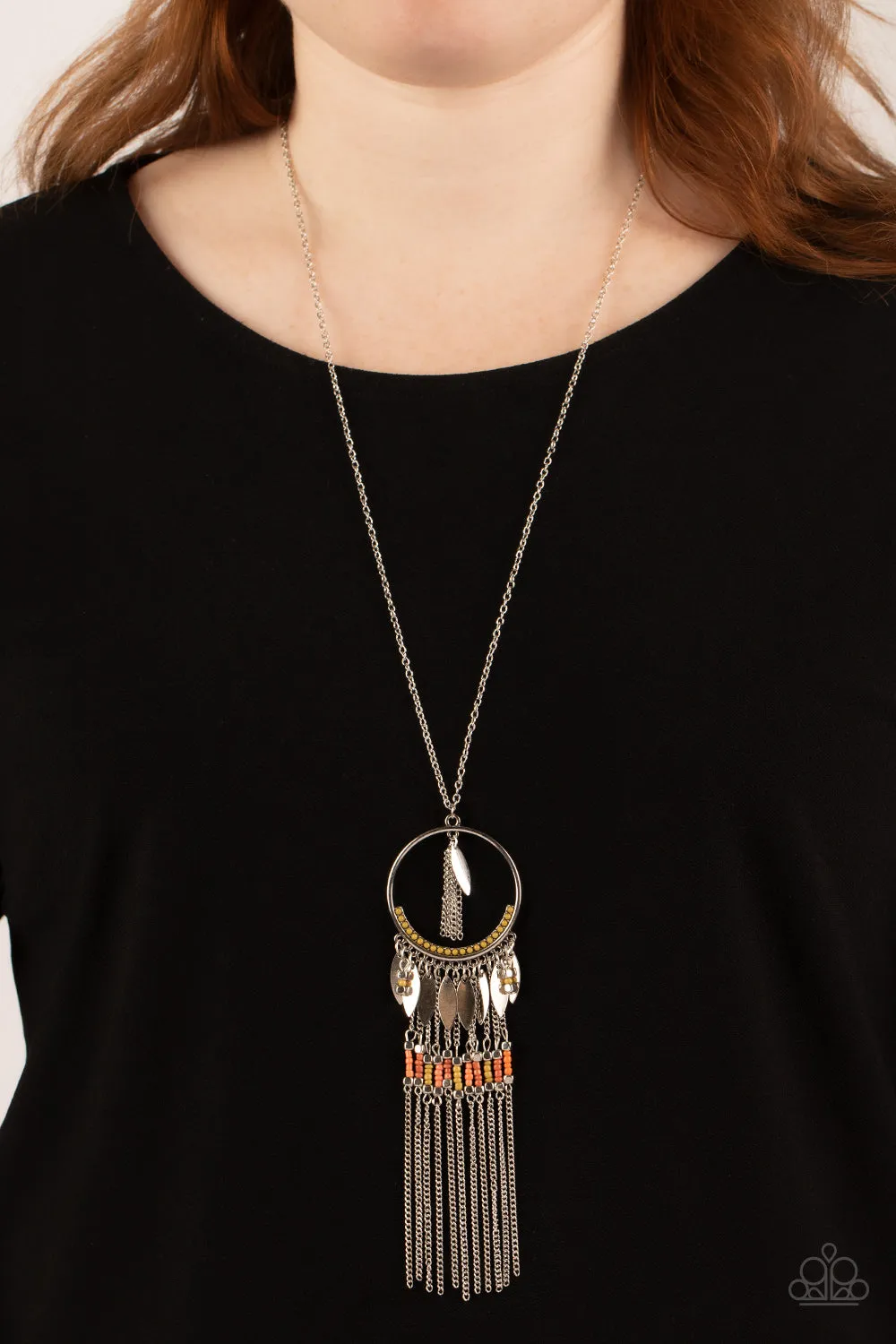 Dancing Dreamcatcher - Multi Necklace