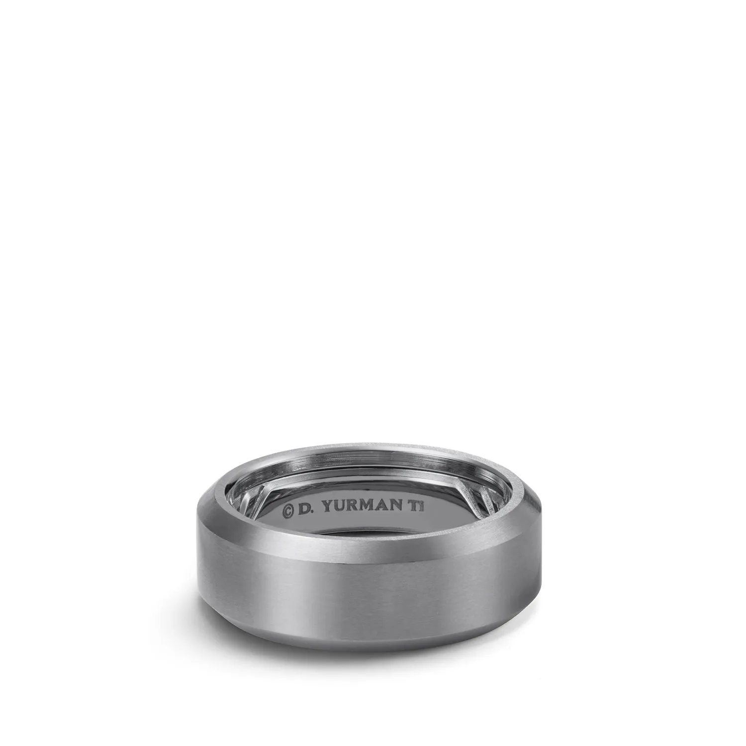 David Yurman The Wedding Collection Ring in Grey Titanium