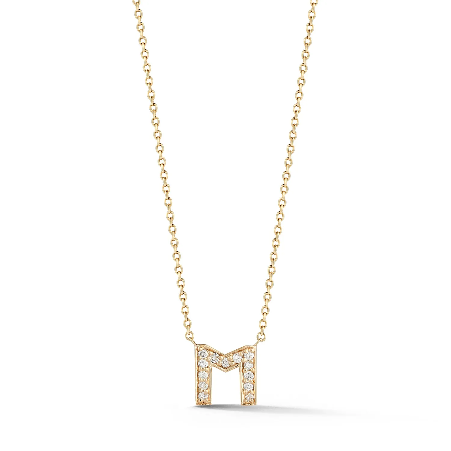 Diamond Initial Necklace