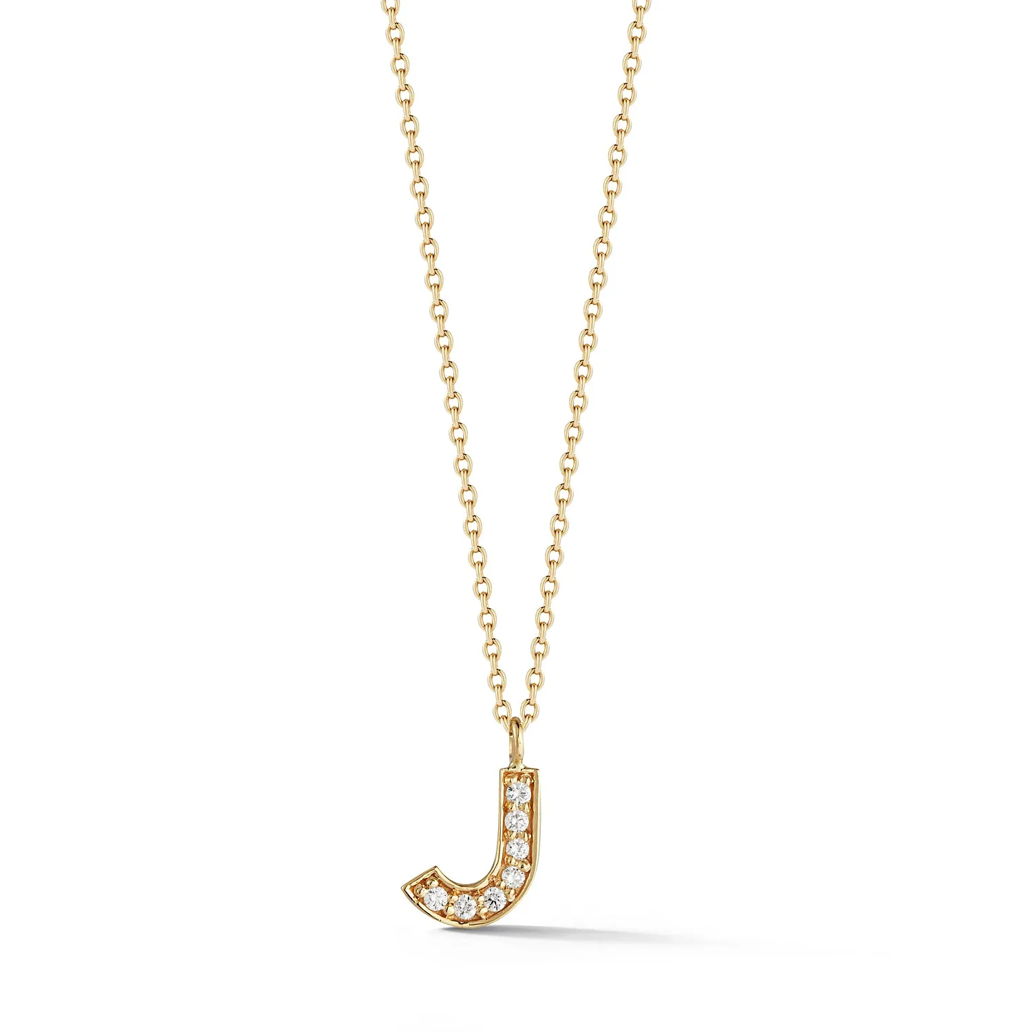 Diamond Initial Necklace