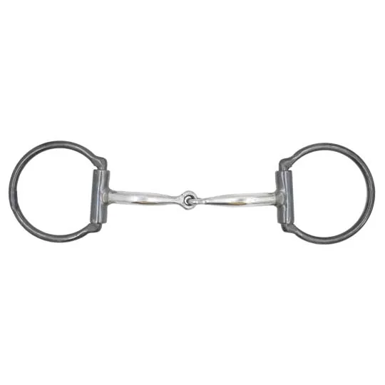 Dutton D-Ring Snaffle Inlaid Bit
