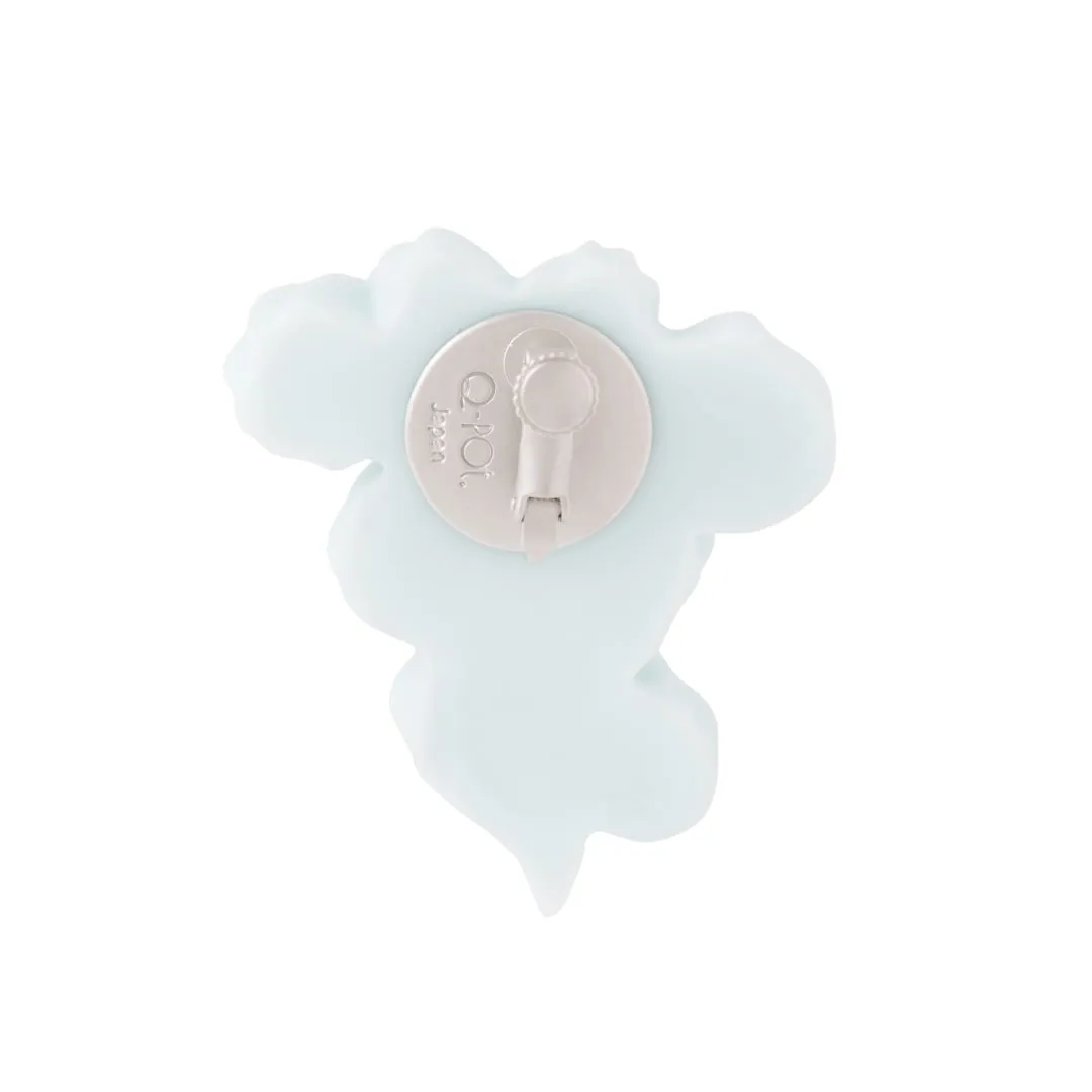 Elegant Buttercream Clip-On Earring (Blue / Single)【Japan Jewelry】