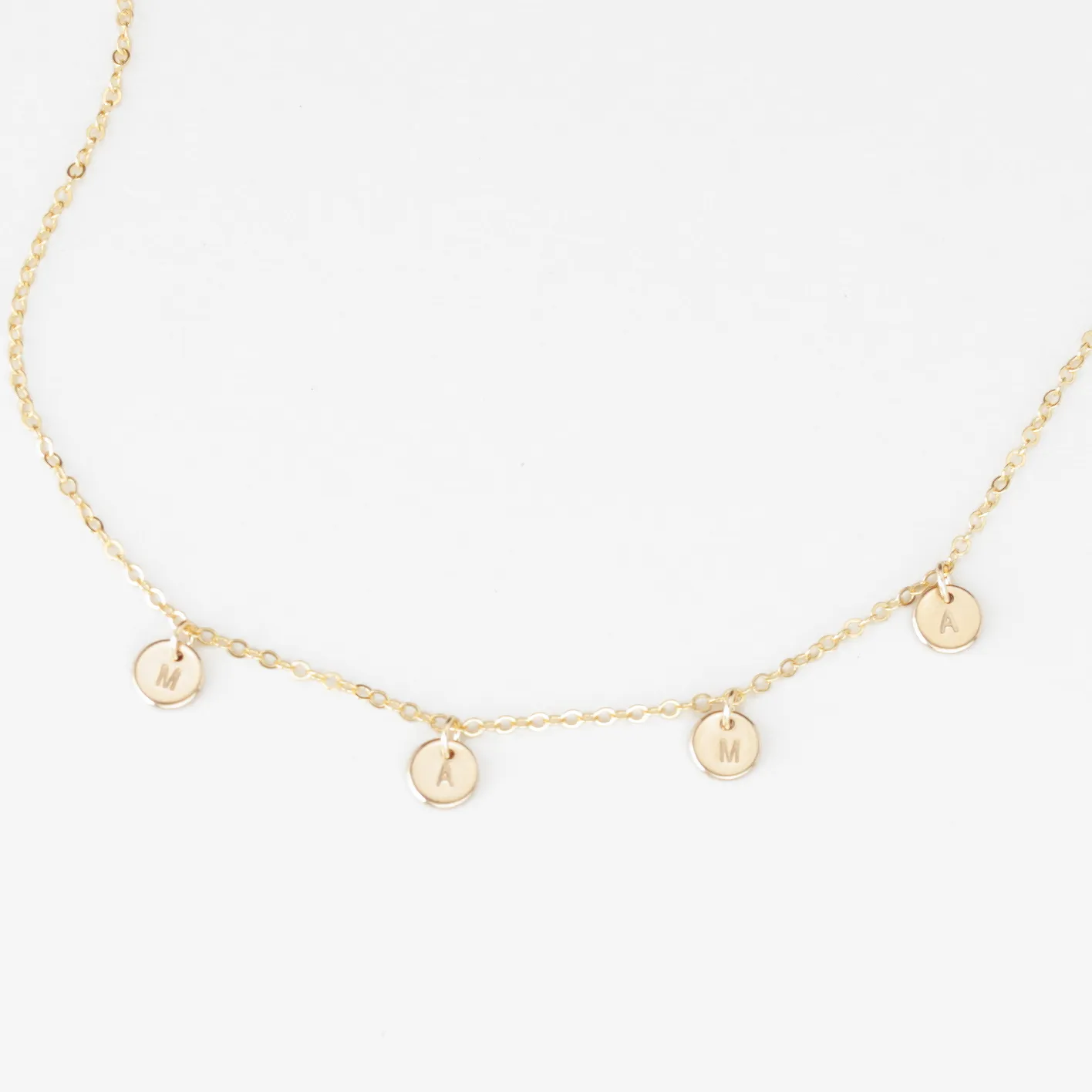 Elisa Disc Necklace