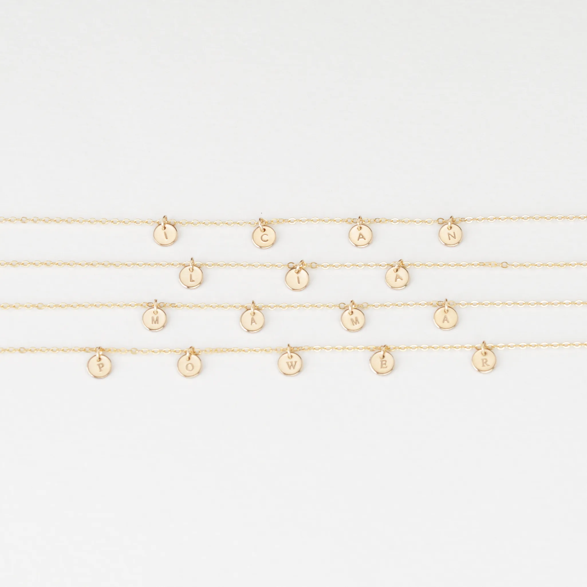 Elisa Disc Necklace