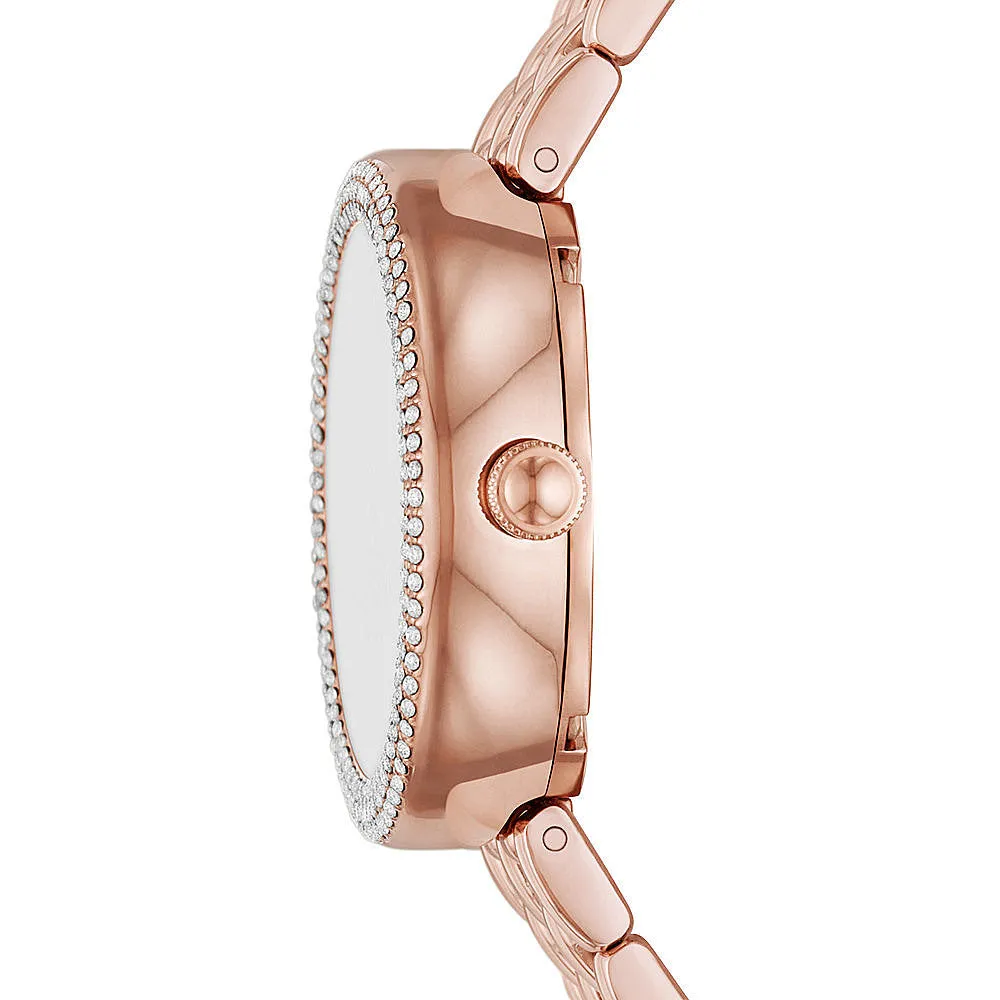 Emporio Armani Women’s Quartz Stainless Steel Mother of Pearl Dial Watch