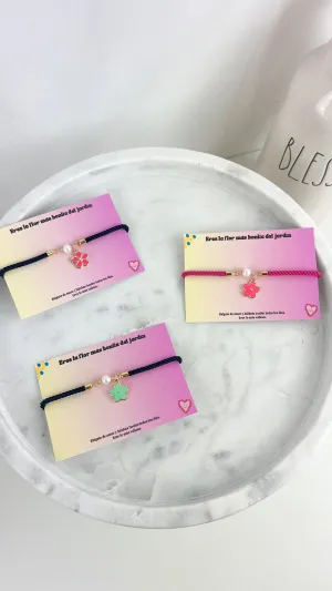 Eres la flor más bonita del jardín Bracelet