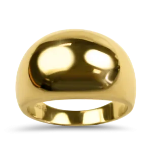 Estate 14K Yellow Gold Domed Ring