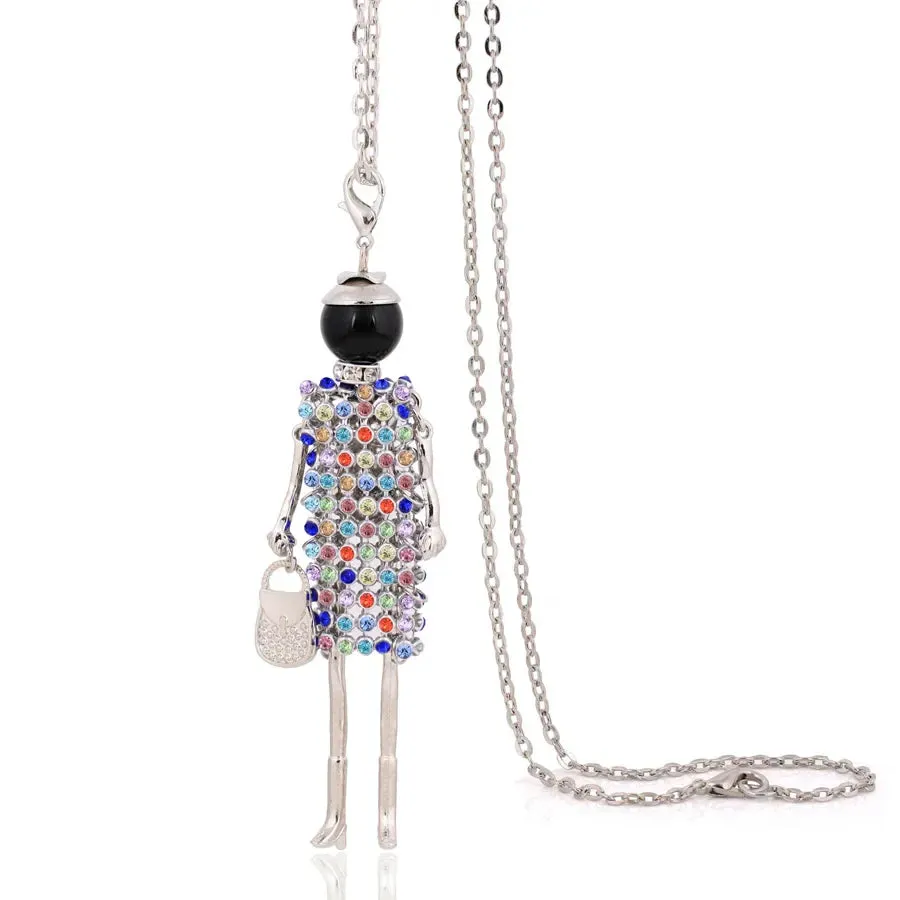 fashion necklaces for women female long necklace lady big chokers necklace pendant chains  jewelry girl gifts