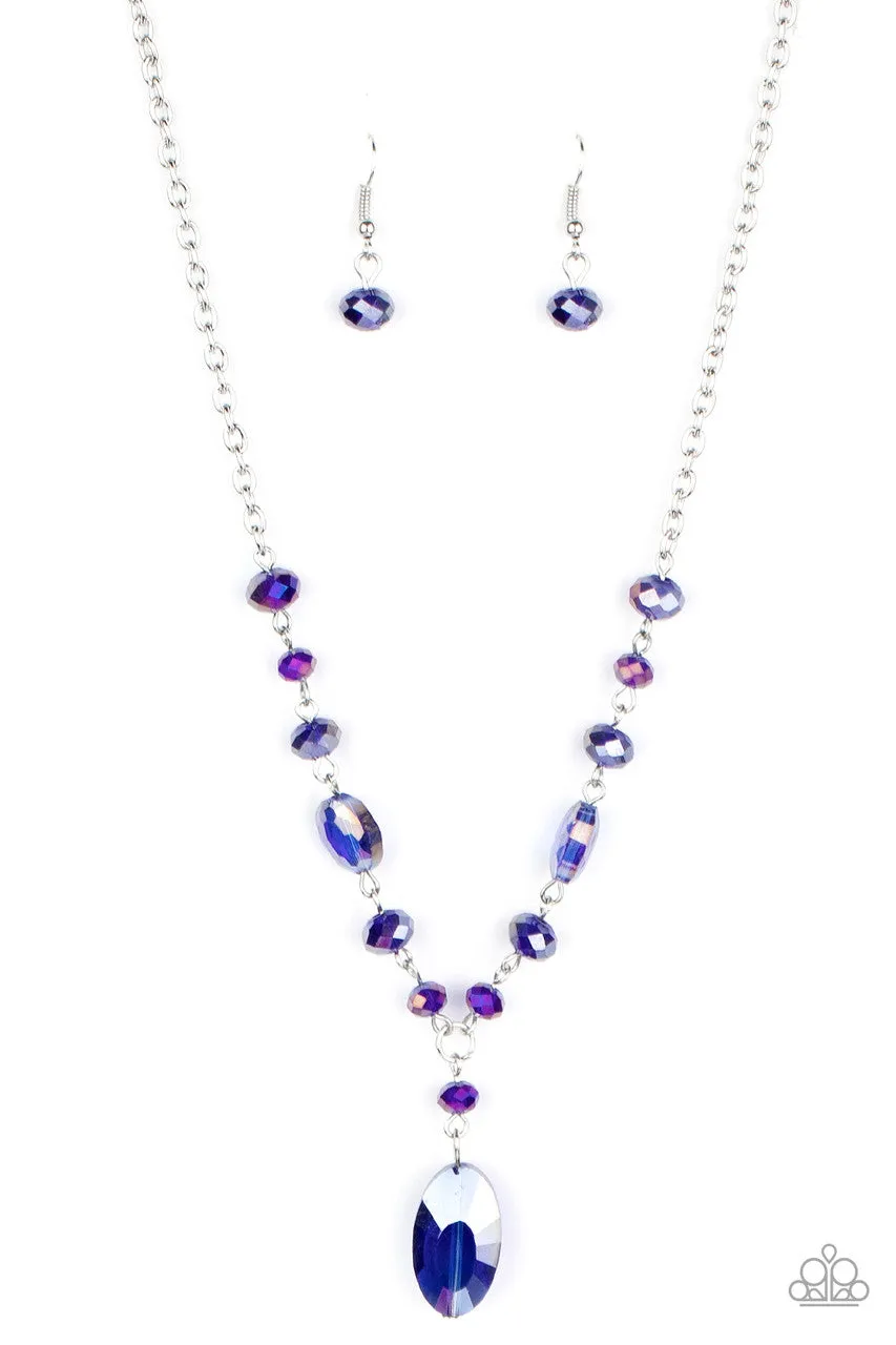 Fashionista Week Blue Paparazzi Necklace