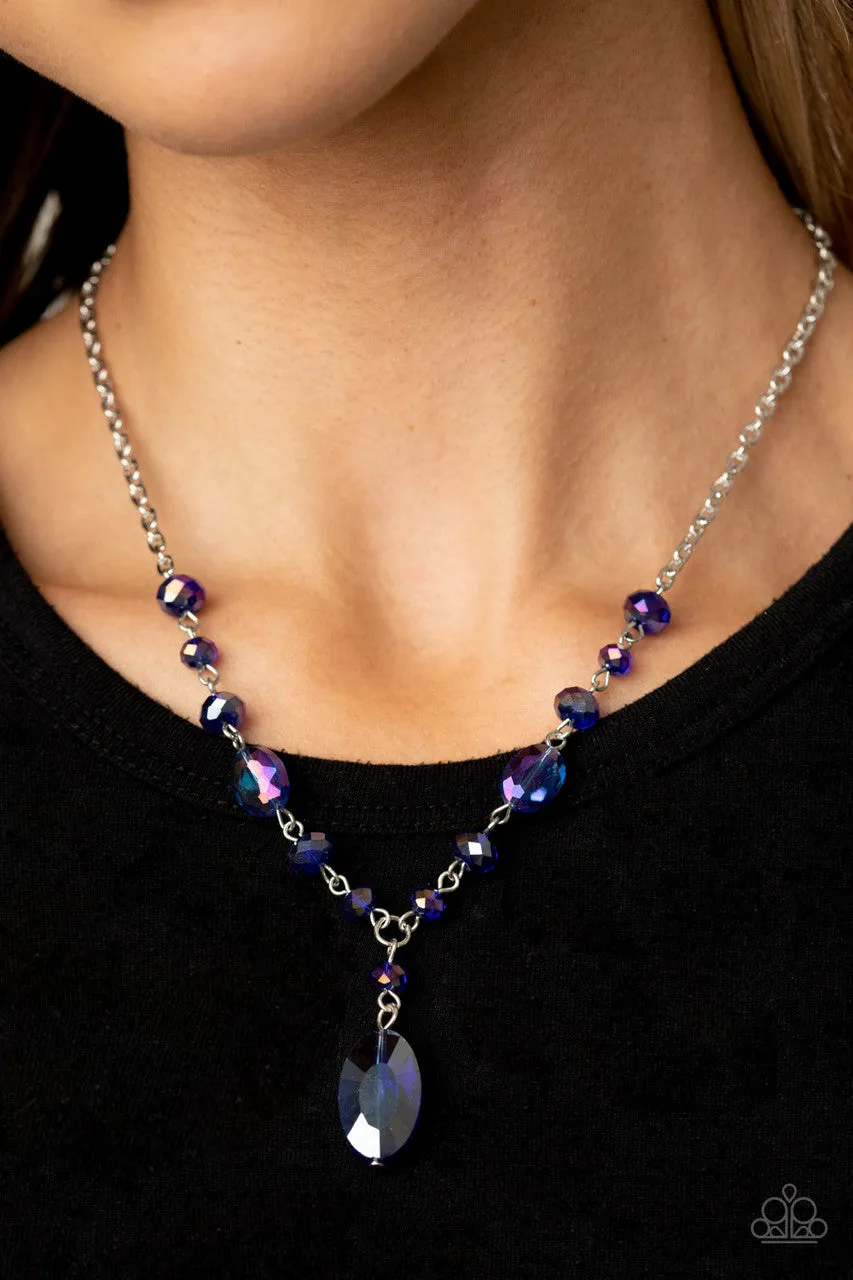 Fashionista Week Blue Paparazzi Necklace