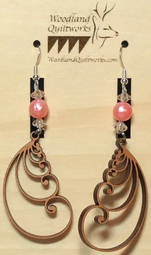 Feather Dangle Earrings 20-10015