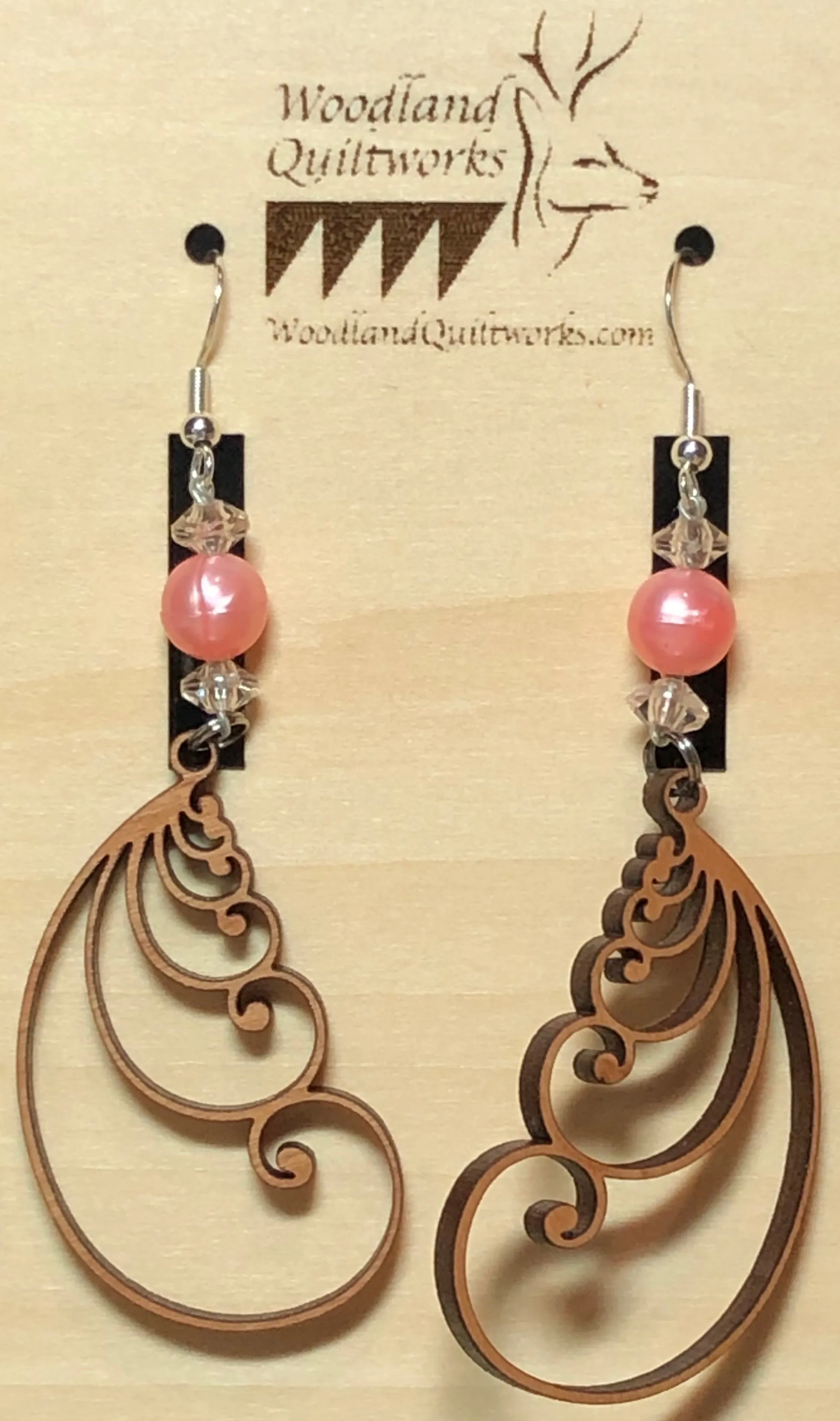 Feather Dangle Earrings 20-10015