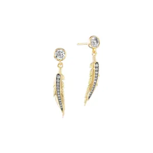Feather Earrings (Small)
