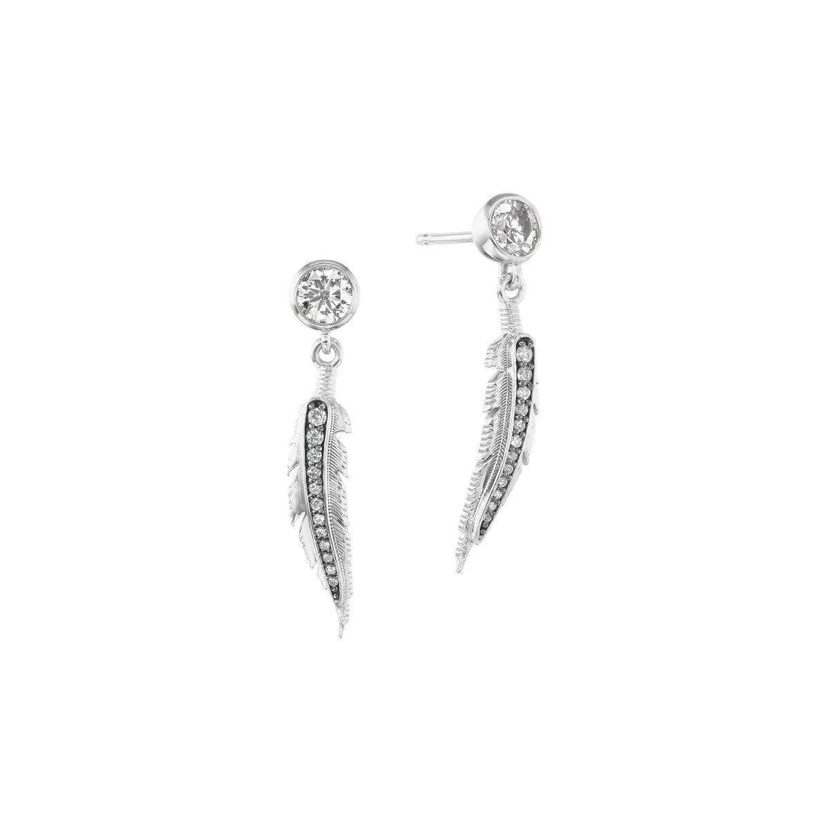 Feather Earrings (Small)