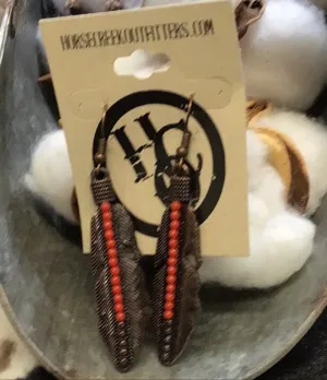 Feather Earrings