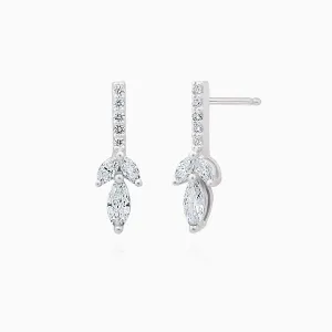 Feather Light Diamond Earrings