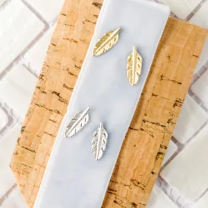 Feather Post Earring