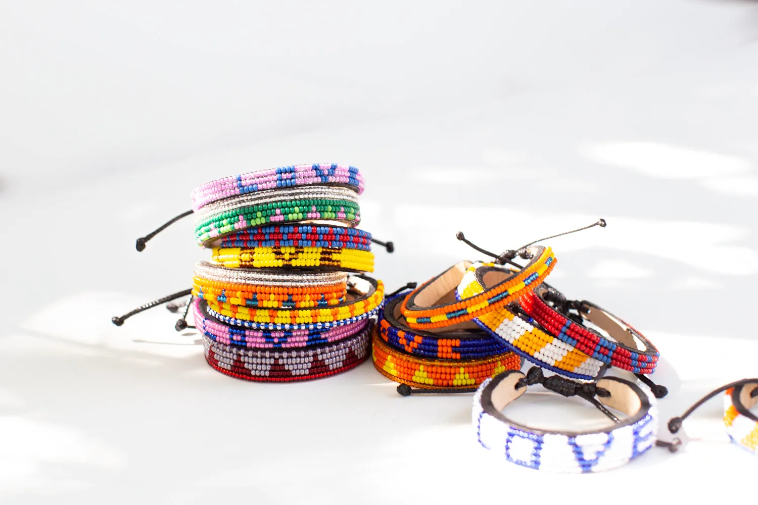 FINAL SALE: Piramidi Bracelet - Purple/Burgundy