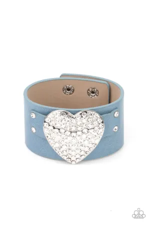 Flauntable Flirt Blue Paparazzi Bracelet