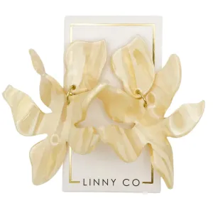 Flora- Champagne Sparkle Earrings