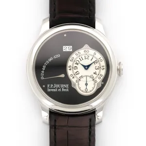 F.P. Journe Platinum Octa Auto Reserve de Marche Black Label Watch