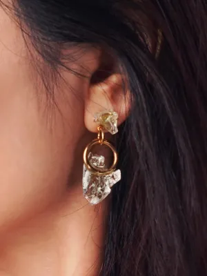 Frozen Loop Earrings