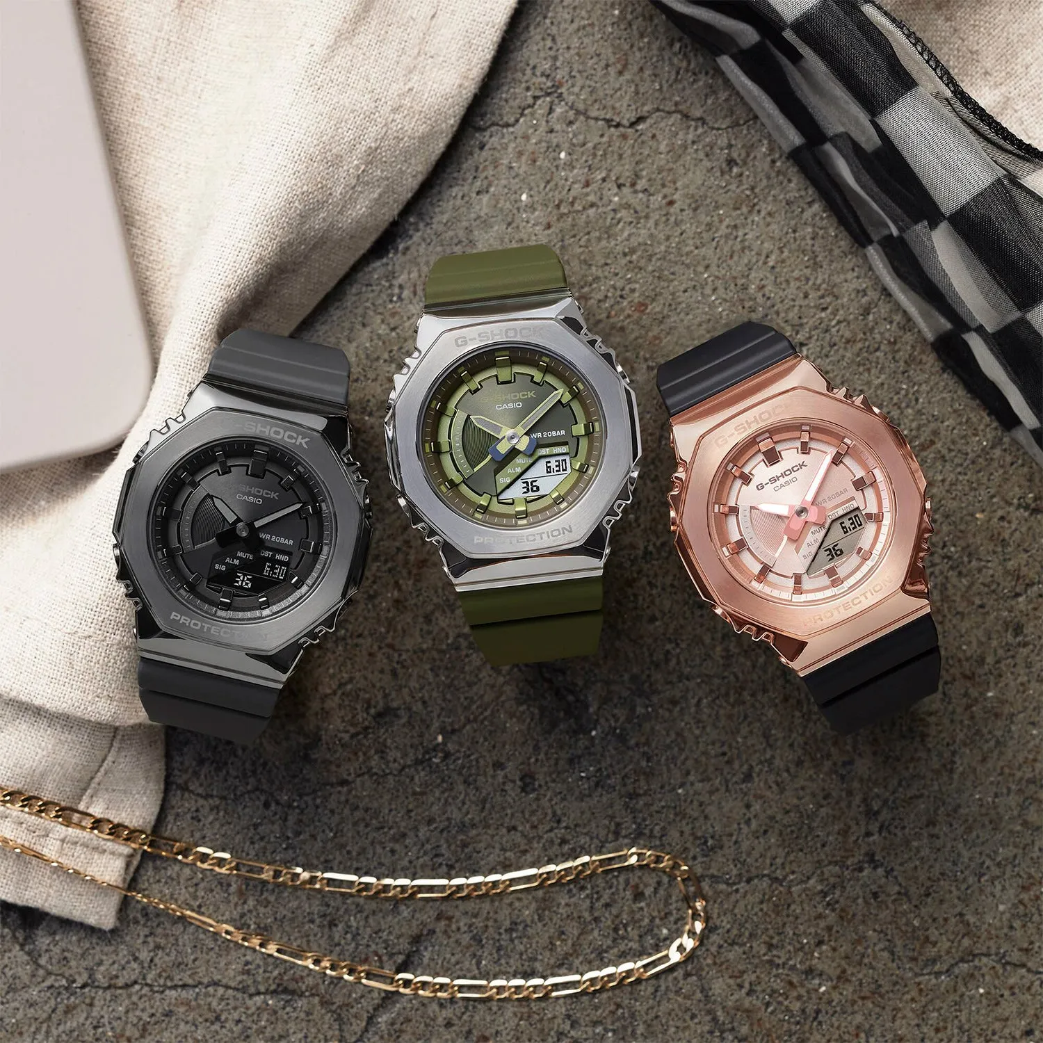 G-Shock Metal Covered Quartz – GMS2100PG1A4